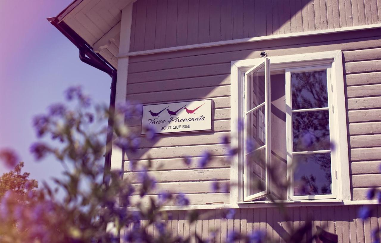 Three Pheasants Boutique Bed And Breakfast Ekeby  Exterior photo